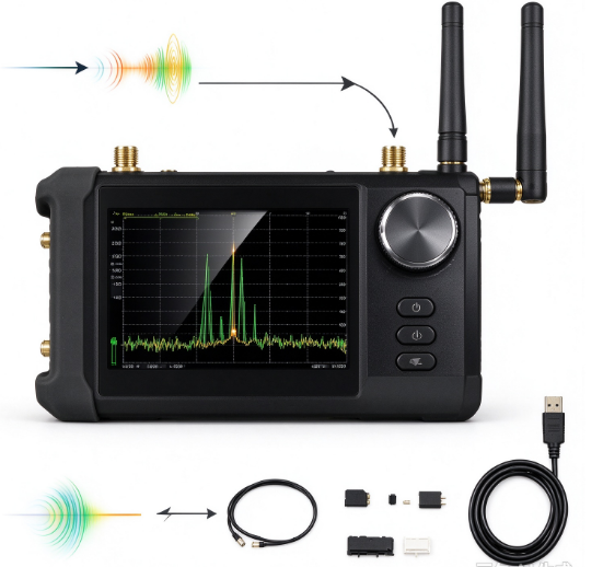 SA5 – портативный многофункцио – обзор и цена Signal Generator Spectrum Analyzer