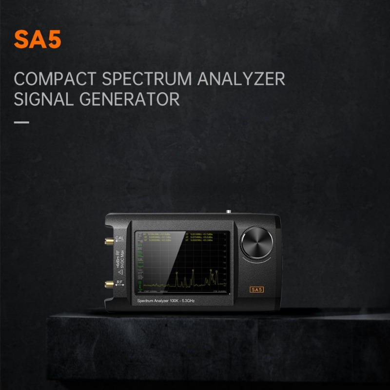 SA5 – портативный многофункцио – обзор и цена Signal Generator Spectrum Analyzer