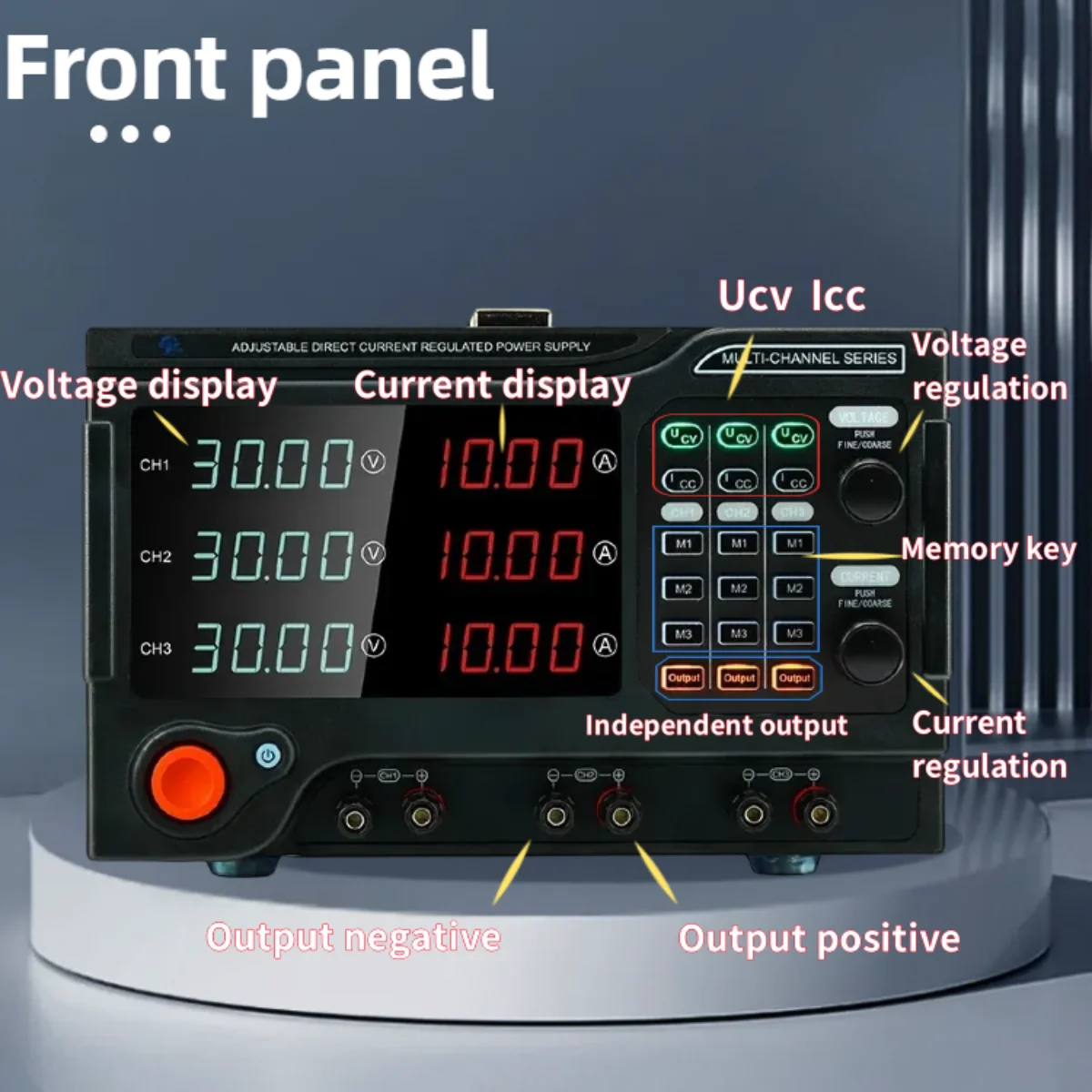 15В 30В 40В 60В 100В 80В 150В  – обзор и цена Programmable Dc Power Supply 30V 10A
